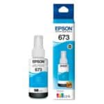 Epson T673 - Cián - original- recarga de tinta - para Epson L1800, L800, L805, L810, L850 - Imagen 2