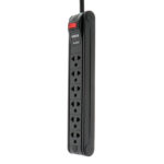 Forza - Power strip - 6 Tomas de Corriente- Univ NEMA 10ft Cable - Imagen 2