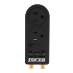 Forza Power Technologies - Automatic voltage regulator - Forza Voltage Protector FVP-0200C Coaxial 2 Out 110V US Plug