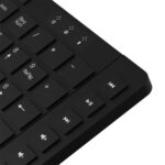 Klip Xtreme - Keyboard and mouse set - Spanish- Wireless - 2.4 GHz - All black - Imagen 2