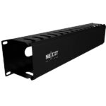 Nexxt Solutions - Conducto de organización de cables de bastidor (horizontal) - 2U- 19"