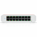 Ubiquiti UniFi Switch Lite USW-Lite-16-POE - Conmutador - Gestionado- 16 x 10/100/1000 (8 PoE+)