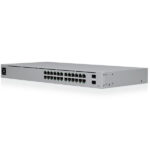 Ubiquiti UniFi Switch USW-24 - Conmutador - Gestionado- 24 x 10/100/1000 + 2 x Gigabit SFP - Imagen 2