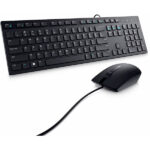 Dell KM300C - Juego de teclado y ratón - USB- QWERTY - EE. UU. - negro - con 1 Year Basic Hardware Warranty Repair