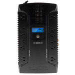 Forza HT Series HT-1000LCD - UPS - CA 120 V- 600 vatios - 1000 VA 9 Ah - conectores de salida: 12