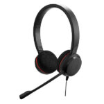 Jabra Evolve 20 UC stereo - Headset - on-ear- Duo UC. Stereo UC