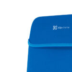 Klip Xtreme - Notebook sleeve - 15.6 in- Black blue - neoprene reversable - Imagen 2