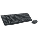 Logitech - Keyboard and mouse set - Wireless- Graphite - MK370 Combo for Business Span - Imagen 3