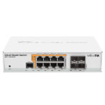 MikroTik Cloud Router Switch CRS112-8P-4S-IN - Conmutador - L3