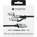 Mophie - Cable USB - 1mts. Black - Imagen 2