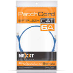 Nexxt S/FTP Patch Cord Cat6A 3ft. BL - Imagen 2