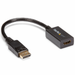 StarTech.com Adaptador Conversor de Video DisplayPort a HDMI Cable Convertidor DP Pasivo Hembra HDMI Macho DP 1920x1200 - Adaptador de vídeo - DisplayPort macho a HDMI hembra