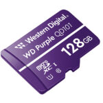 WD Purple SC QD101 WDD128G1P0C - Tarjeta de memoria flash - 128 GB- UHS-I U1 / Class10 - microSDXC UHS-I - Imagen 2