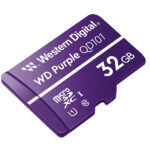 WD Purple SC QD101 WDD032G1P0C - Tarjeta de memoria flash - 32 GB- UHS-I U1 / Class10 - microSDHC - púrpura - Imagen 2