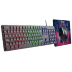 Xtech - Keyboard, mouse and mouse pad - Wired- Spanish - USB - Black - Gaming XTK-535S - Imagen 2