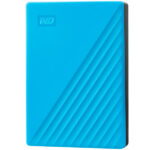 WD My Passport WDBPKJ0040BBL - Disco duro - cifrado- 4 TB - externo (portátil) - USB 3.2 Gen 1 - AES de 256 bits