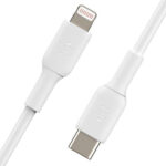 Belkin BOOST CHARGE - Cable Lightning - 24 pin USB-C macho a Lightning macho- 1 m - blanco - Imagen 2