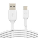 Belkin BOOST CHARGE - Cable USB - 24 pin USB-C (M) a USB (M)- 1 m - blanco