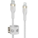 Belkin BOOST CHARGE - Cable Lightning - 24 pin USB-C macho a Lightning macho- 3 m - blanco - Imagen 2