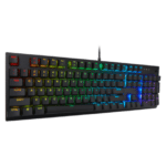 Corsair Memory - Keyboard - Wired- English - USB - Ergonomic Design - All black - Low Profile - Imagen 3