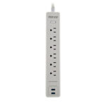 Forza - Surge protector - AC 110/220 V- 6 Tomas de Corriente - NEMA 2USB 5ft WH