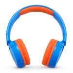 JBL JR300BT - Auriculares con diadema con micro - en oreja- Bluetooth - inalámbrico - naranja/azul