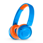 JBL JR300BT - Auriculares con diadema con micro - en oreja- Bluetooth - inalámbrico - naranja/azul - Imagen 2