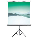 Klip Xtreme KPS-104 - Pantalla de proyección con trípode - 120" (305 cm)- 4:3 - Blanco mate - blanco