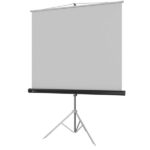 Klip Xtreme KPS-104 - Pantalla de proyección con trípode - 120" (305 cm)- 4:3 - Blanco mate - blanco - Imagen 2