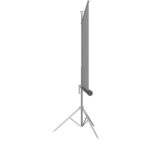 Klip Xtreme KPS-104 - Pantalla de proyección con trípode - 120" (305 cm)- 4:3 - Blanco mate - blanco - Imagen 3