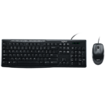 Logitech Media Combo MK200 - Juego de teclado y ratón - USB- inglés