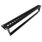 Nexxt - Tablero de conexiones - instalable en bastidor- negro, RAL 9005 - 1U - 19" - 24 puertos