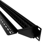 Nexxt - Tablero de conexiones - instalable en bastidor- negro, RAL 9005 - 1U - 19" - 24 puertos - Imagen 2