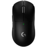 Logitech G PRO X SUPERLIGHT 2 LIGHTSPEED Wireless Gaming Mouse, Black - Ratón - óptico- 5 botones - inalámbrico