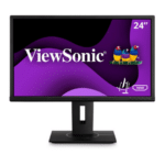 ViewSonic - LED-backlit LCD monitor - 23.6"- 1920 x 1080 - A-MVA - HDMI / DisplayPort / USB / VGA (DB-15)