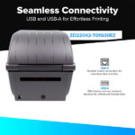 Zebra zd220 - Impresora de etiquetas - transferencia térmica- Rollo (11,2 cm) - 203 ppp - hasta 102 mm/segundo - Imagen 2