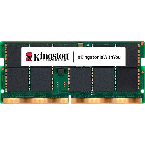 Kingston-DDR5-KCP556SD8-32GB_1 Kingston - DDR5 - módulo- 32 GB - SO DIMM de 262 contactos - 5600 MHz / PC5-44800 - CL46 - 1.1 V - sin búfer - Imagen 1
