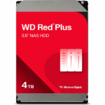 WD Red Plus WD40EFPX - Disco duro - 4 TB- interno - 3.5" - SATA 6Gb/s - 5400 rpm - búfer: 256 MB - Imagen 2