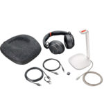 Poly Voyager Surround 85 - Voyager Surround 80 series - auricular- tamaño completo - Bluetooth - inalámbrico - Imagen 3