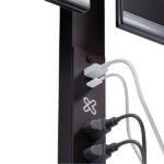 Klip Xtreme - Desktop to monitor mounting kit - With power strip - Imagen 6