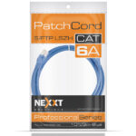 Nexxt Solutions Infrastructure - Patch cable - Shielded- 3 m - RJ-45 a  - Gray / Blue - Cat6A S/FTP LSZH - Imagen 2