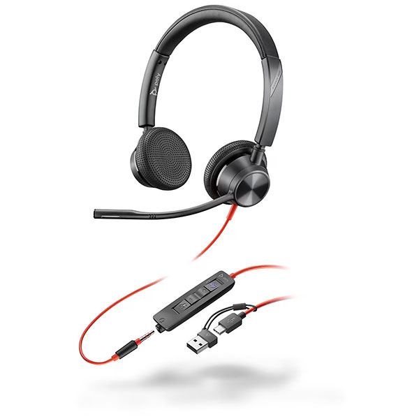 Poly-Blackwire-3325-Microsoft-Teams-USB-C POLY - Headphones - Blackwire 3325 Stereo Microso - Imagen 1