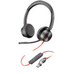 POLY - Headphones - Wired- Blackwire 8225 Stereo