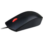 Lenovo Essential - Ratón - diestro y zurdo- óptico - 3 botones - cableado - USB - negro - Imagen 3