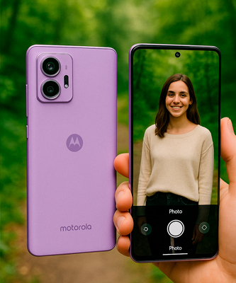 Motorola Edge 50 Pro vista frontal