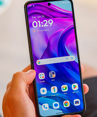 Cámara del Motorola Razr 50