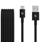 Apple - Charge/Sync cable - Woven Cable (1.5 m)- Bolt Bla