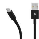 Apple - Charge/Sync cable - Woven Cable (1.5 m)- Bolt Bla - Imagen 2