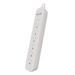 Forza - Surge protector - AC 110/220 V- 6 Tomas de Corriente - 500J 2Pack GR/BK - Imagen 2