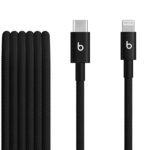 Apple - Charge/Sync cable - Woven Cable (1.5 m) Bolt Bla